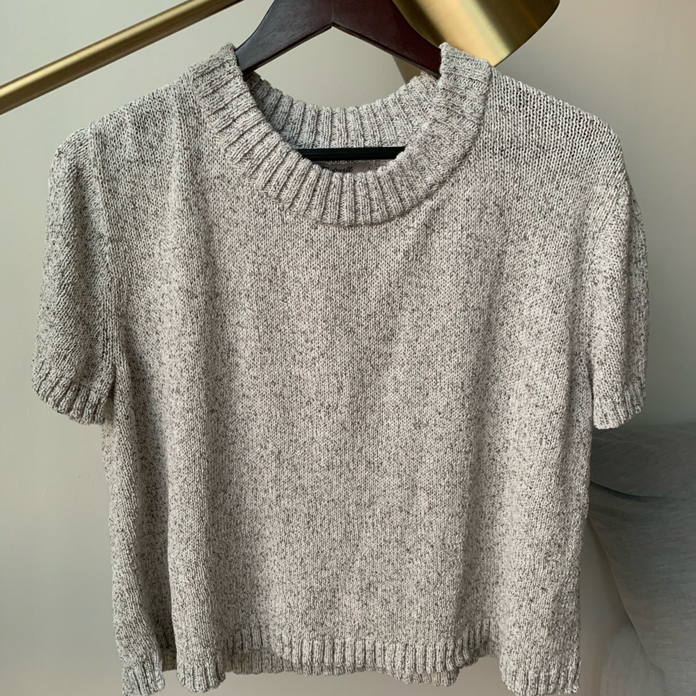 Madewell short sleeve sweater tee